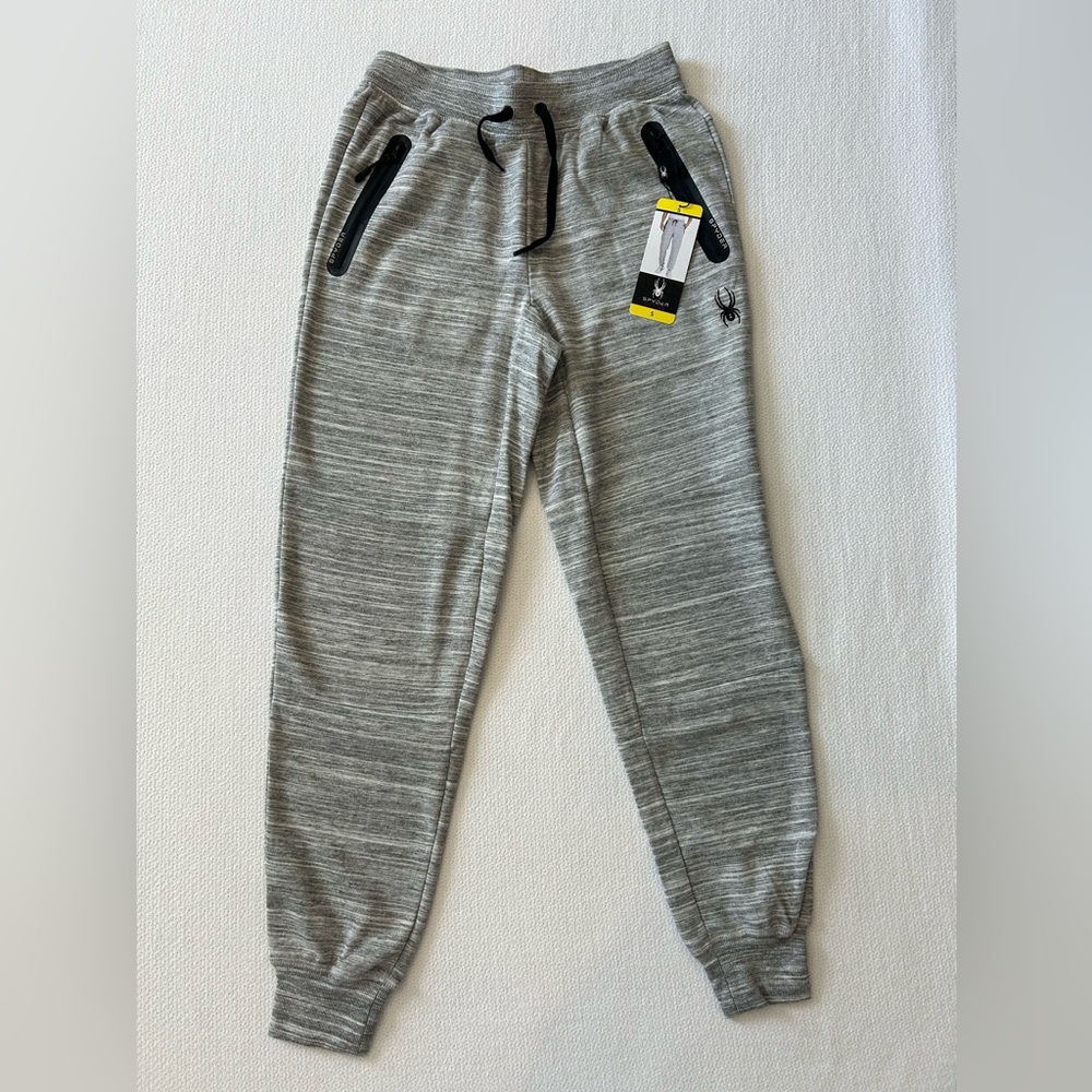 Spyder Active Men’s Grey Heather Joggers Size S